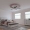 Ekena Millwork 76-in. OD x 68-in. ID x 4-in. W x 7/8-in. P Floral Classic Ceiling Ring Kit CRK37FL - alternate 5